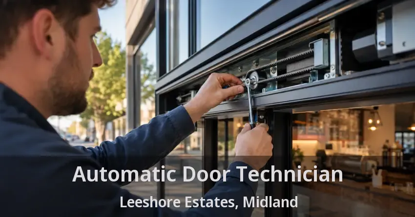 Automatic Door Technician Leeshore Estates, Midland - ON