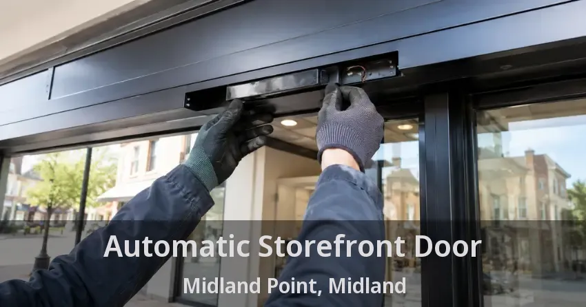 Automatic Storefront Door Midland Point, Midland - ON