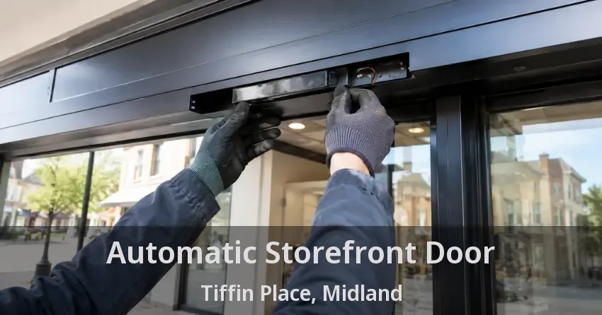 Automatic Storefront Door Tiffin Place, Midland - ON