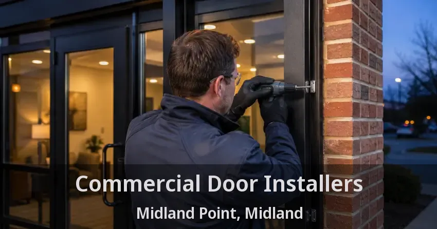 Commercial Door Installers Midland Point, Midland - ON