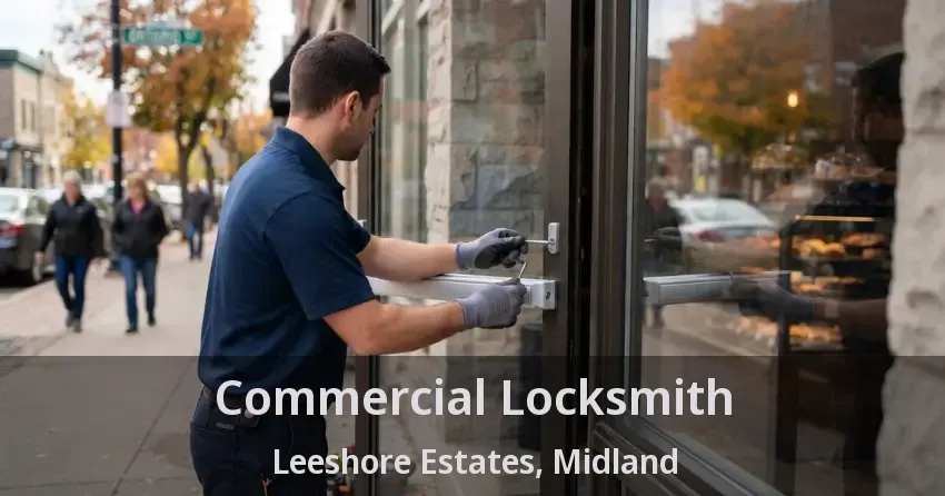 Commercial Locksmith Leeshore Estates, Midland - ON