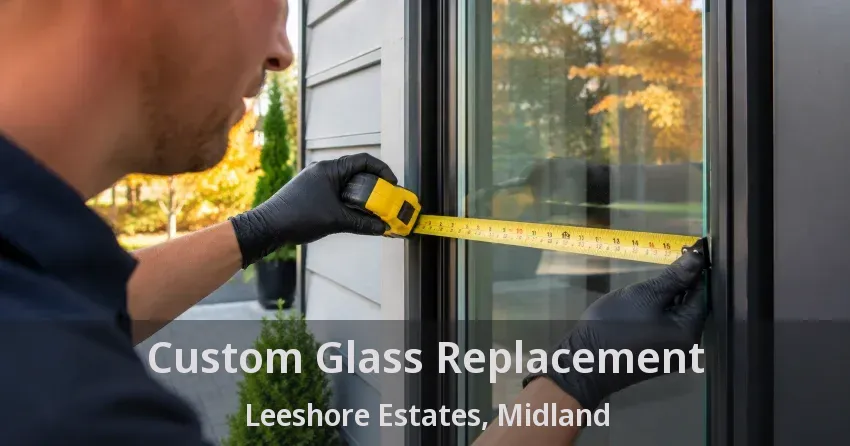 Custom Glass Replacement Leeshore Estates, Midland - ON