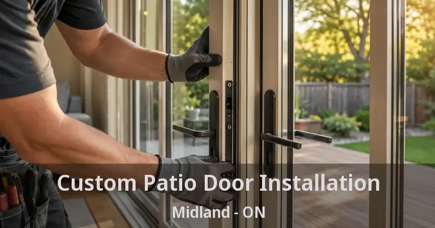 Custom Patio Door Installation Midland - ON