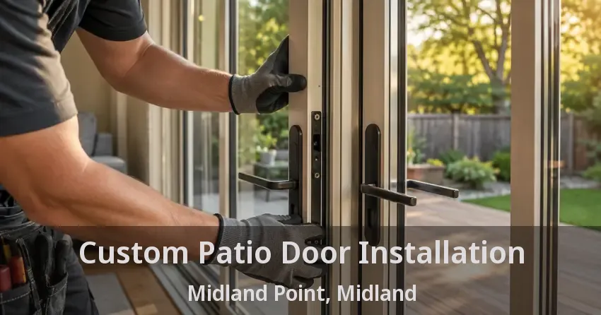 Custom Patio Door Installation Midland Point, Midland - ON