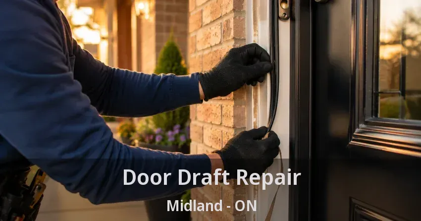 Door Draft Repair Midland - ON