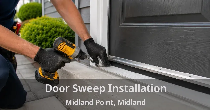 Door Sweep Installation Midland Point, Midland - ON