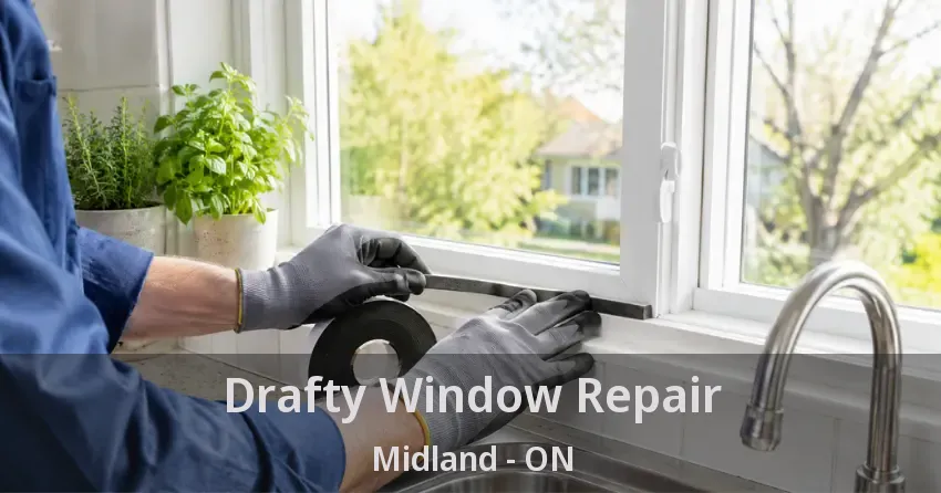 Drafty Window Repair Midland - ON