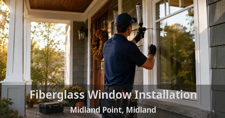 Fiberglass Window Installation Midland Point, Midland - ON
