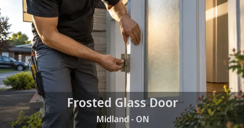 Frosted Glass Door Midland - ON