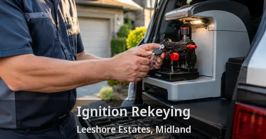 Ignition Rekeying Leeshore Estates, Midland - ON