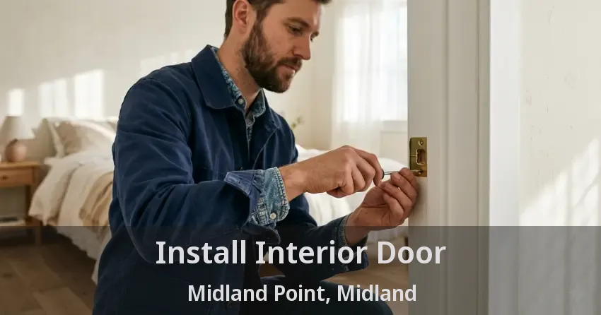 Install Interior Door Midland Point, Midland - ON