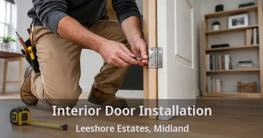 Interior Door Installation Leeshore Estates, Midland - ON