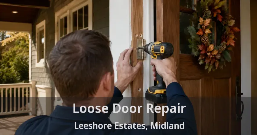 Loose Door Repair Leeshore Estates, Midland - ON