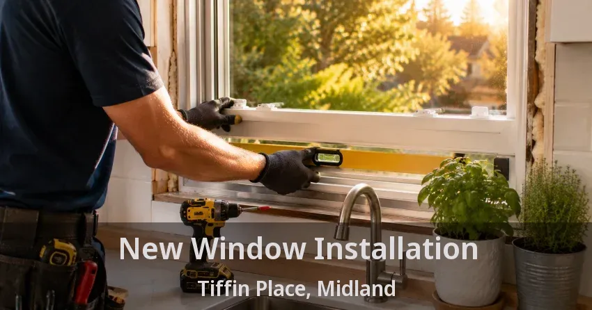New Window Installation Tiffin Place, Midland - ON