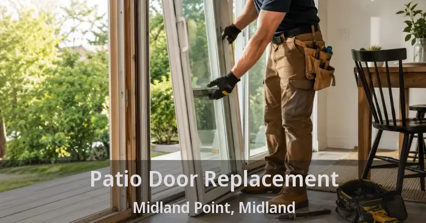 Patio Door Replacement Midland Point, Midland - ON