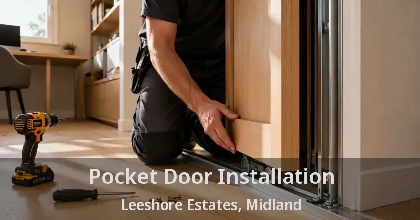 Pocket Door Installation Leeshore Estates, Midland - ON