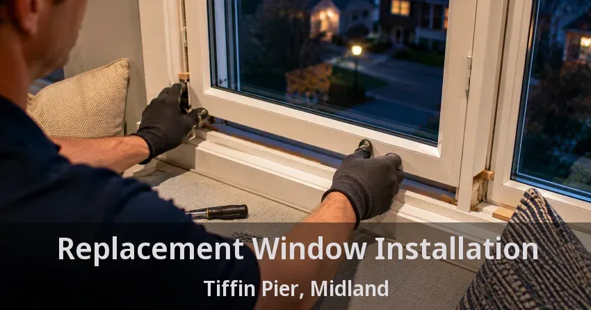 Replacement Window Installation Tiffin Pier, Midland - ON