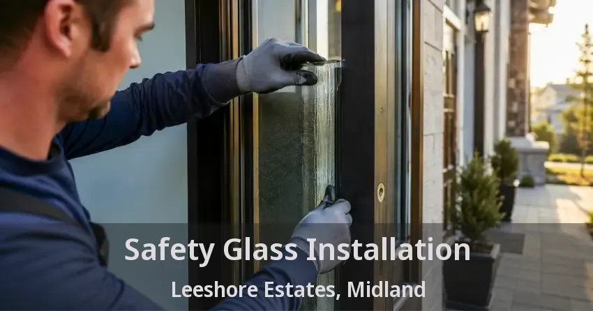 Safety Glass Installation Leeshore Estates, Midland - ON