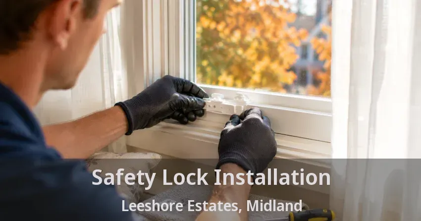 Safety Lock Installation Leeshore Estates, Midland - ON