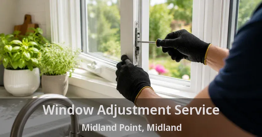 Window Adjustment Service Midland Point, Midland - ON
