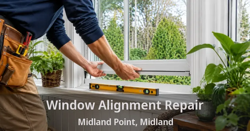 Window Alignment Repair Midland Point, Midland - ON