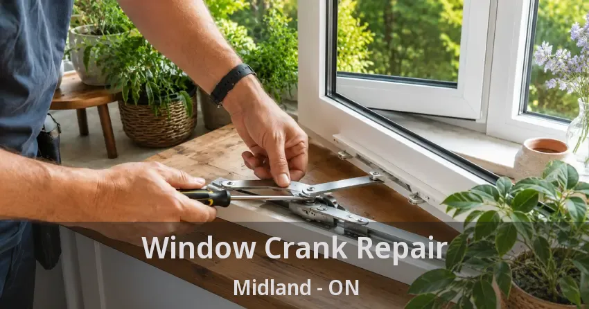 Window Crank Repair Midland - ON