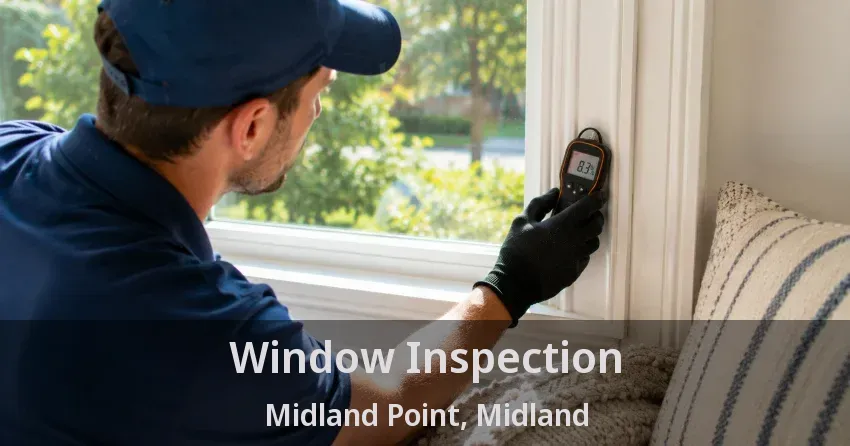 Window Inspection Midland Point, Midland - ON