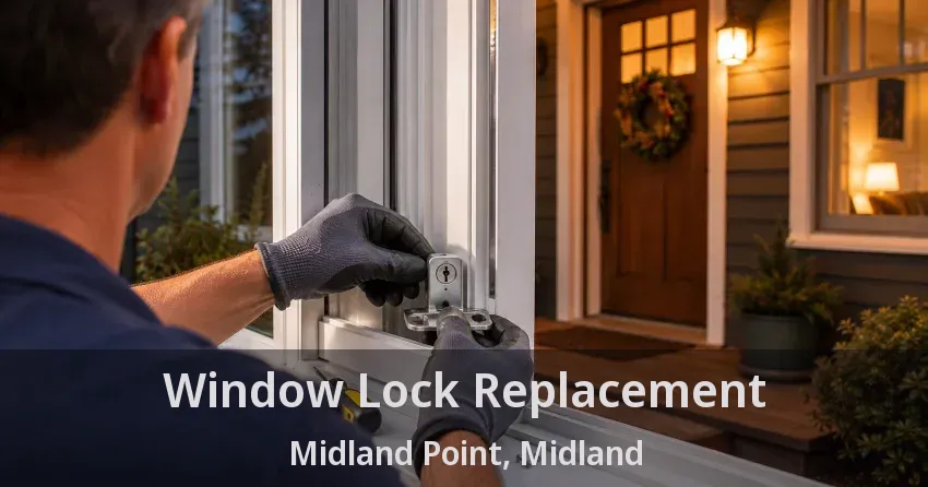 Window Lock Replacement Midland Point, Midland - ON