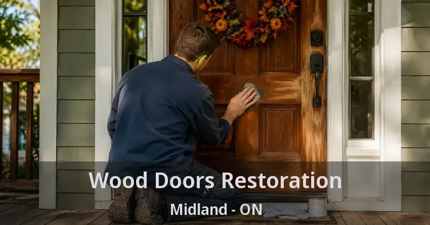 Wood Doors Restoration Midland - ON
