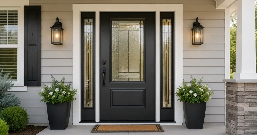 full door replacement installation in Midland