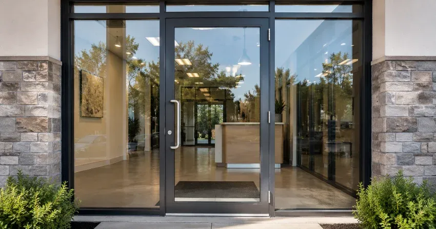 glass door installation sliding patio door in Midland Point, Midland