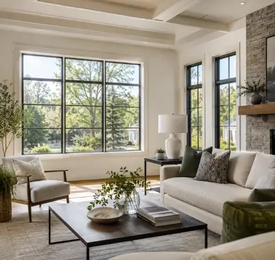 Completed interior project by Windows & Doors Midland